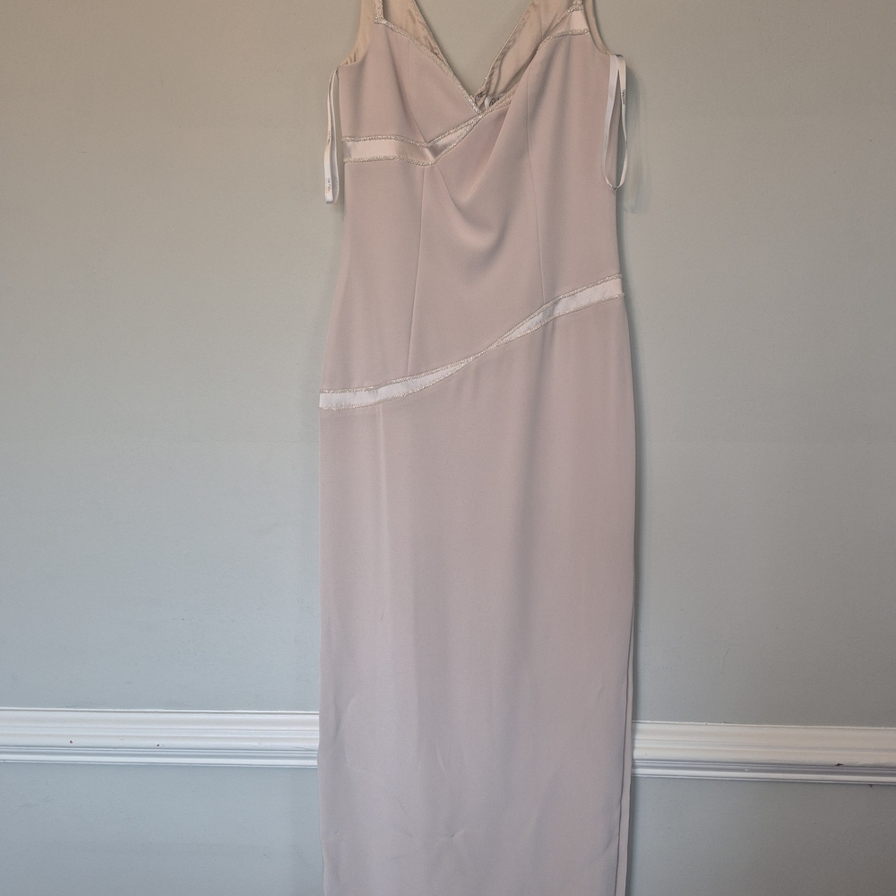 Vintage Bob Mackie Elegant Cream Wedding Dress